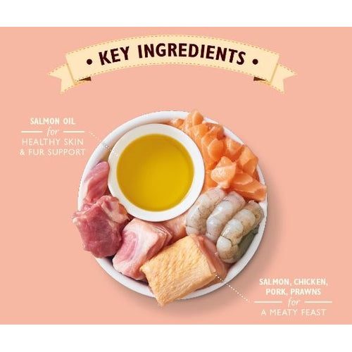LILY'S KITCHEN Smooth Pate, losos s piletinom i kozicama, bez žitarica, 85g