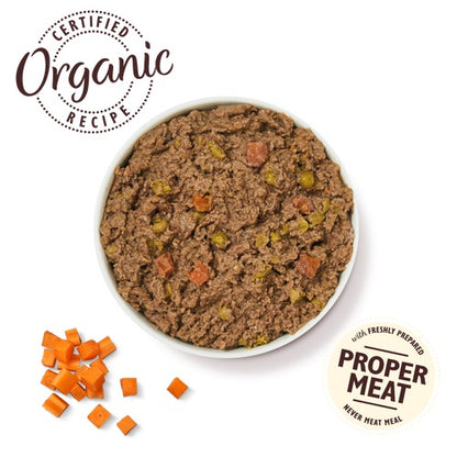 LILY'S KITCHEN Organic Supper, govedina s mrkvom i graškom, 150g