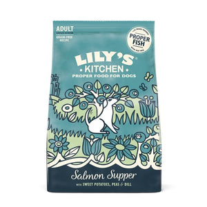 LILY'S KITCHEN Salmon Supper, losos s batatom, graškom i koprom, bez žitarica