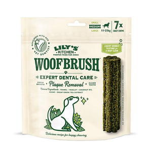 LILY'S KITCHEN Woofbrush Expert Dental Care/Dental Chew, M, multipack, 7x28g