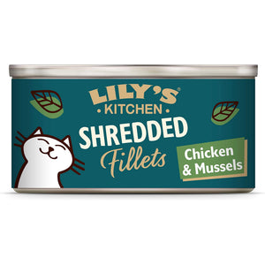 LILY'S KITCHEN Shredded, fileti piletine s dagnjama u umaku, 70g