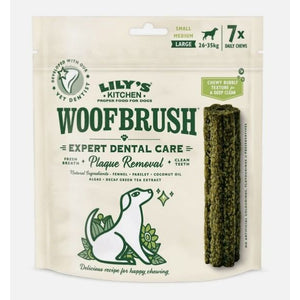 LILY'S KITCHEN Woofbrush Expert Dental Care/Dental Chew, L, multipack, 7x47g