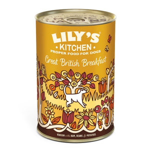 LILY'S KITCHEN Great British Breakfast, srnetina s grahom i jajima, 400g
