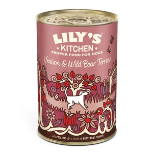 LILY'S KITCHEN Venison & Wild Boar, srnetina i veprovina, bez žitarica, 400g