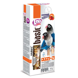 LOLO PETS Štapići s voćem, za dražesne papige, 2kom/90g