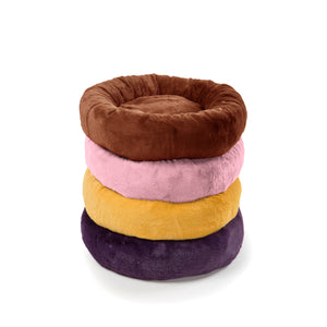 LEO PET Krevet Donut pliš, 50cm, razni dezeni