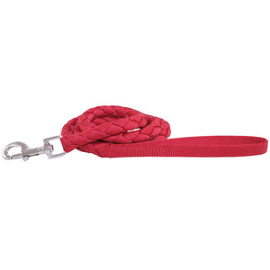 MATIS Vodilica za psa Pletena 1,5cm/120cm, crvena