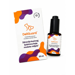 BIODOSE DeliGuard, postbiotička tekuća dopunska hrana za pse i mačke, 30ml