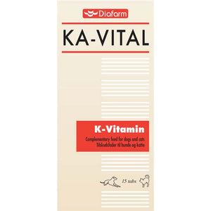 DIAFARM KA-Vital tablete Vitamini K za sprječavanje unutarnjih krvarenja 15tbl.