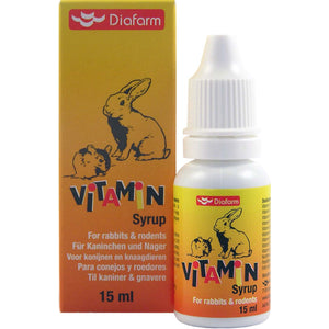 DIAFARM Vitaminski sirup za kuniće i glodavce, 15ml