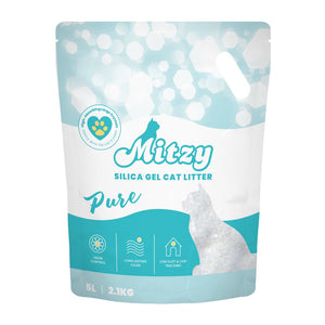 MITZY Silikatni pijesak za mačke Pure, upijajući, bez mirisa