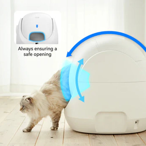 CATLINK Baymax Scooper SE, automatski samočisteći WC za mačke, kapacitet 7L