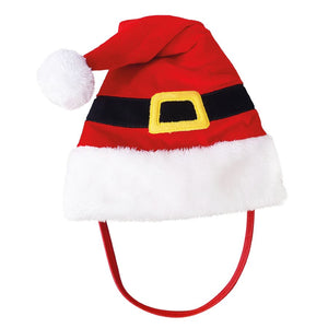 NOBBY Blagdanska kapa Santa, plišana, promjer 14,5x38 cm