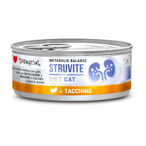 DISUGUAL Metabolic Balance Struvite konzerva za mačke, puretina, 85 g