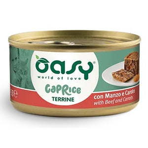 OASY Caprice Terina, pašteta u štruci s govedinom i mrkvom, 85g