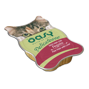 OASY Delicatesse pašteta s jetrom, 85g