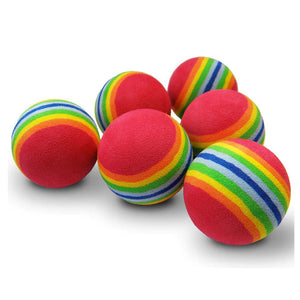 PAWISE Rainbow Foam Lopta spužvasta, razne boje