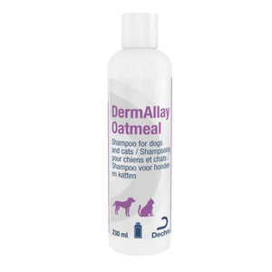 DECHRA DermAllay Oatmeal, umirujući šampon od zobi, za pse i mačke, 230ml