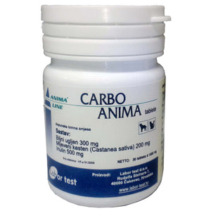 LABOR TEST Carbo Anima, aktivni ugljen, 45 tbl.