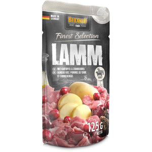 BELCANDO Janjetina s brusnicama i krumpirom, 125g