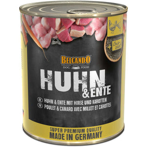 BELCANDO Piletina i pačetina s prosom i mrkvom, 400g