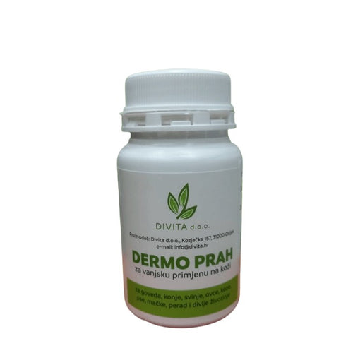 DIVITA Dermo prah, za zaraštavanje rana, 75g