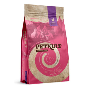 PETKULT Probiotics STARTER&JUNIOR, pačetina sa smeđom rižom