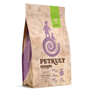 PETKULT Sensitive Low Calorie Adult&Senior Janjetina sa smeđom rižom, S, 3kg