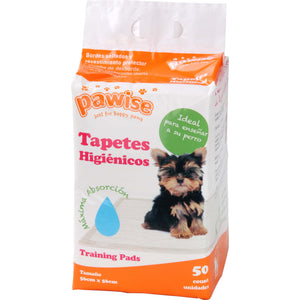 PAWISE Upijajuće prostirke, 56/56cm, 14 komada