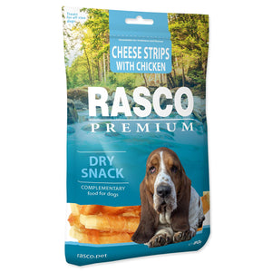 RASCO Premium Dog, štapići piletina i sir, 80g
