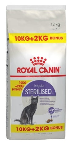 ROYAL CANIN FHN Sterilised, 10+2kg BONUS