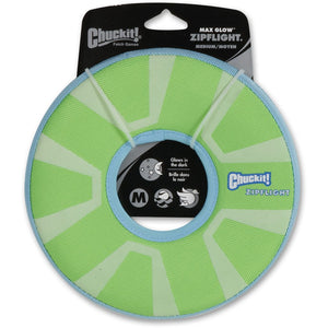 CHUCKIT! Max Glow Zipflight M, svjetleći, 24cm