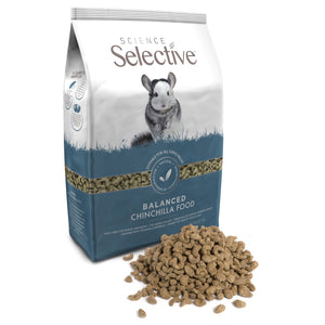 SCIENCE SELECTIVE Chinchilla, hrana za činčile, 1,5 kg