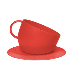 UNITED PETS Zdjelica 2500ml, 30x23xh19cm + podložak, promjer 35,5cm, crvena