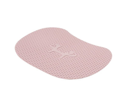 UNITED PETS Otirač za mačji WC, guma, ružičasti, 36x26,5cm