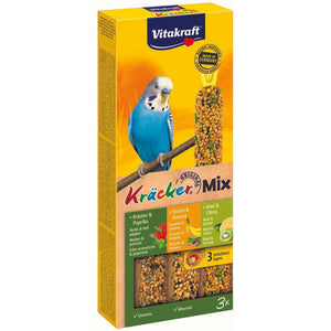 VITAKRAFT Štapići sa smokvom, sezamom i bananom, za male papige, 3 kom/90g