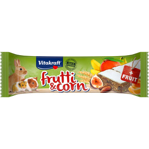 VITAKRAFT Poslastica za glodavce Frutt & Corn voćna pločica 30g