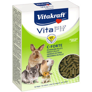 VITAKRAFT C-Forte, peleti s vitaminom C i peršinom, poslastica za glodavce, 100g