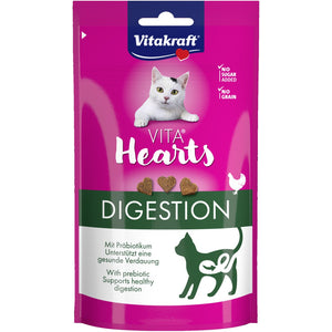 VITAKRAFT Vita Hearts Digestion, poslastice za mačke s piletinom, 40g