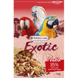 VERSELE-LAGA Prestige Premium Exotic Nuts Mix, za velike papige, 750 g