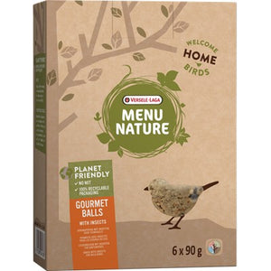 VERSELE-LAGA Menu Nature, Gourmet lojne kugle, kukci, bez mrežice, 6 kom/90g
