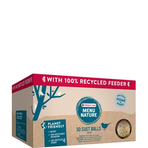 VERSELE - LAGA Menu Nature 50 lojnih kugli bez mrežice + hranilica, 4,5 kg