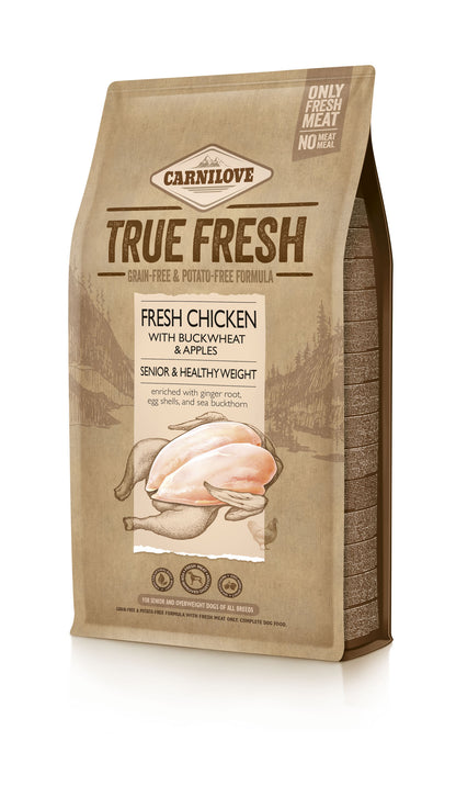 CARNILOVE True Fresh Senior & Healthy piletina, bez žitarica i krumpira