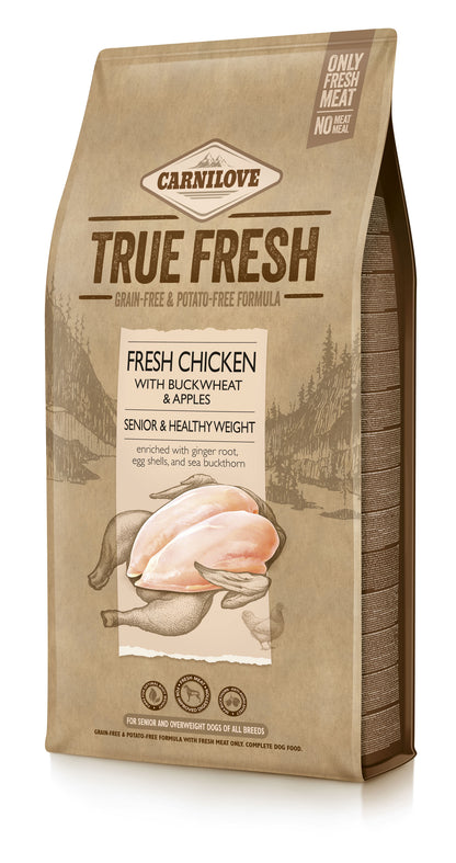 CARNILOVE True Fresh Senior & Healthy piletina, bez žitarica i krumpira