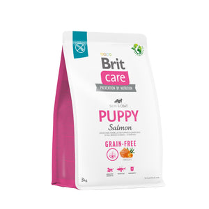 BRIT CARE Grain-free Skin&Coat PUPPY, losos i krumpir, bez žitarica