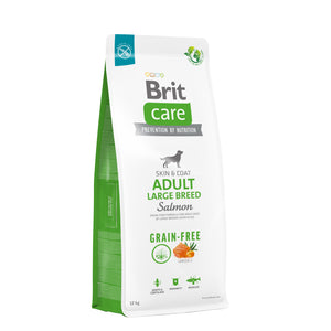 BRIT CARE Grain-free Skin&Coat Large Breed, losos i krumpir, bez žitarica