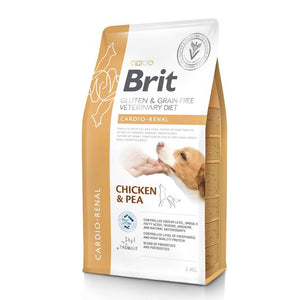 BRIT GF VD Dog Cardio - Renal, za potporu rada srca i bubrega, 2kg