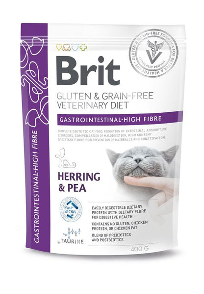 BRIT GF VD Cat Gastrointestinal High Fibre, gastrointes. poremećaji