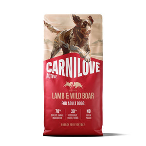 CARNILOVE Active, Janjetina i veprovina
