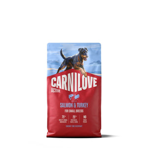 CARNILOVE Active, Losos i puretina, za male pasmine